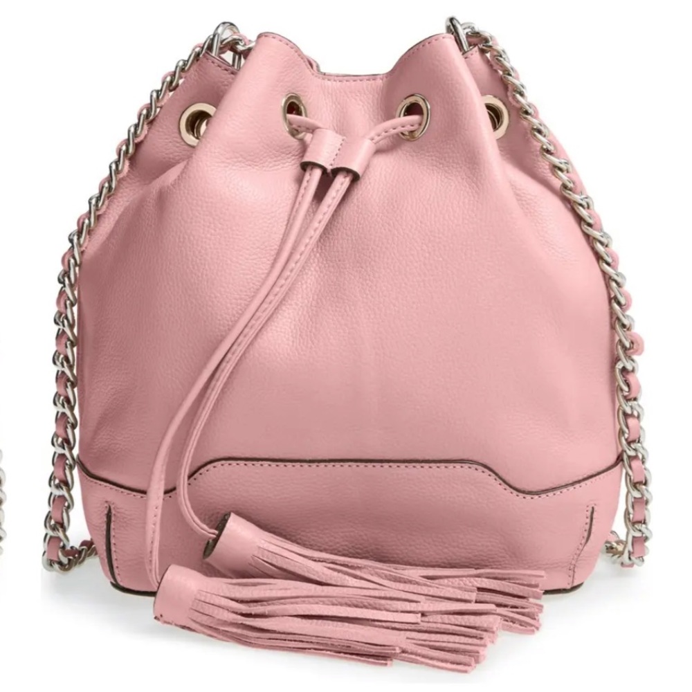 Rebecca Minkoff Pink Lexi Bucket Bag